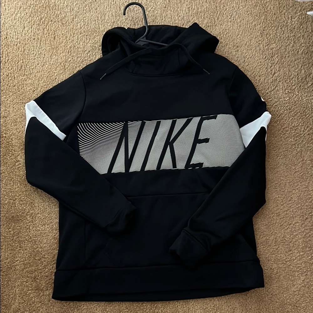 Nike Black and Gray Pullover